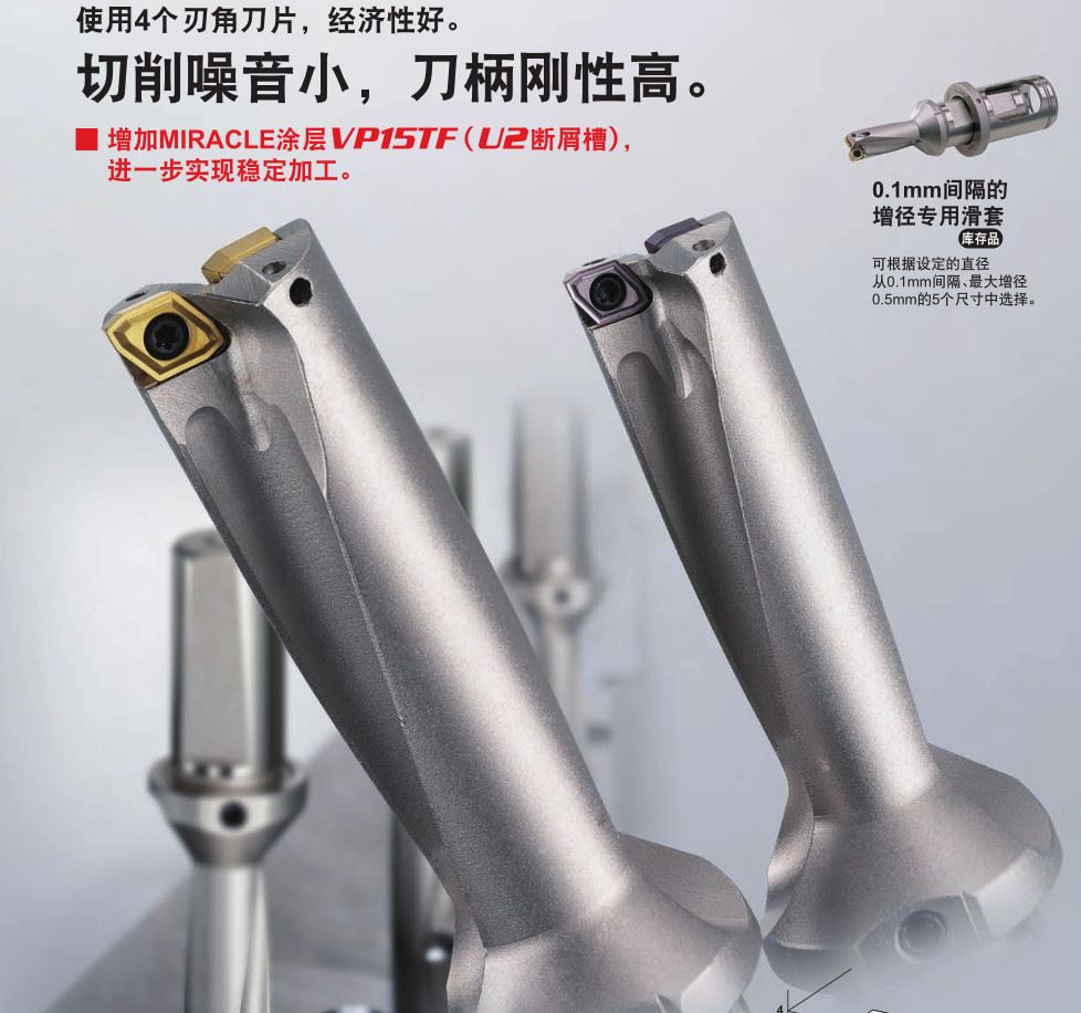 可转位钻头PDFTAF钻头