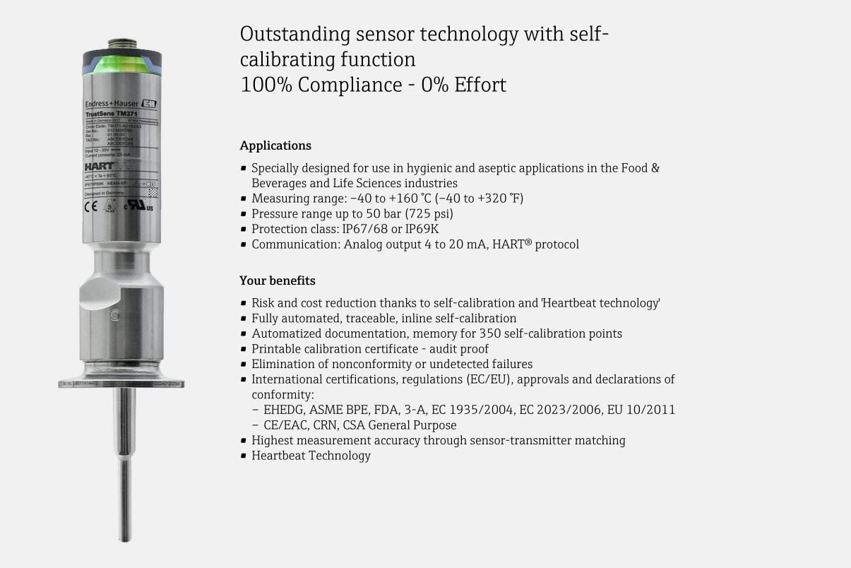 iTHERM TrustSens TM371, TM372