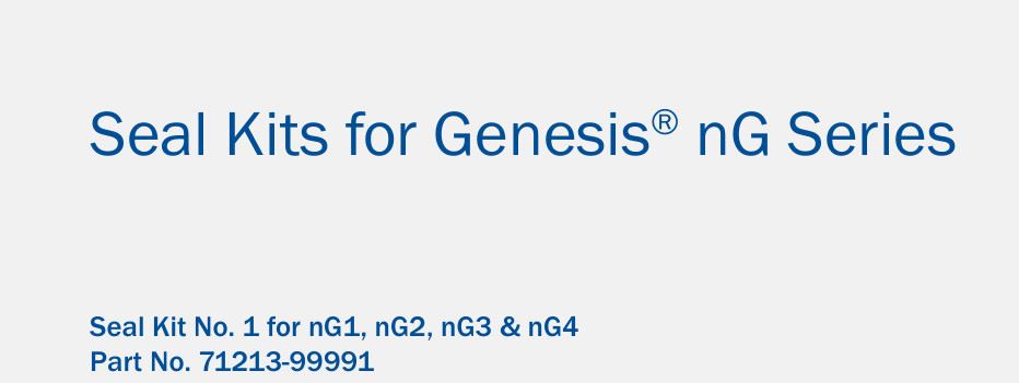 Genesis®nG系列